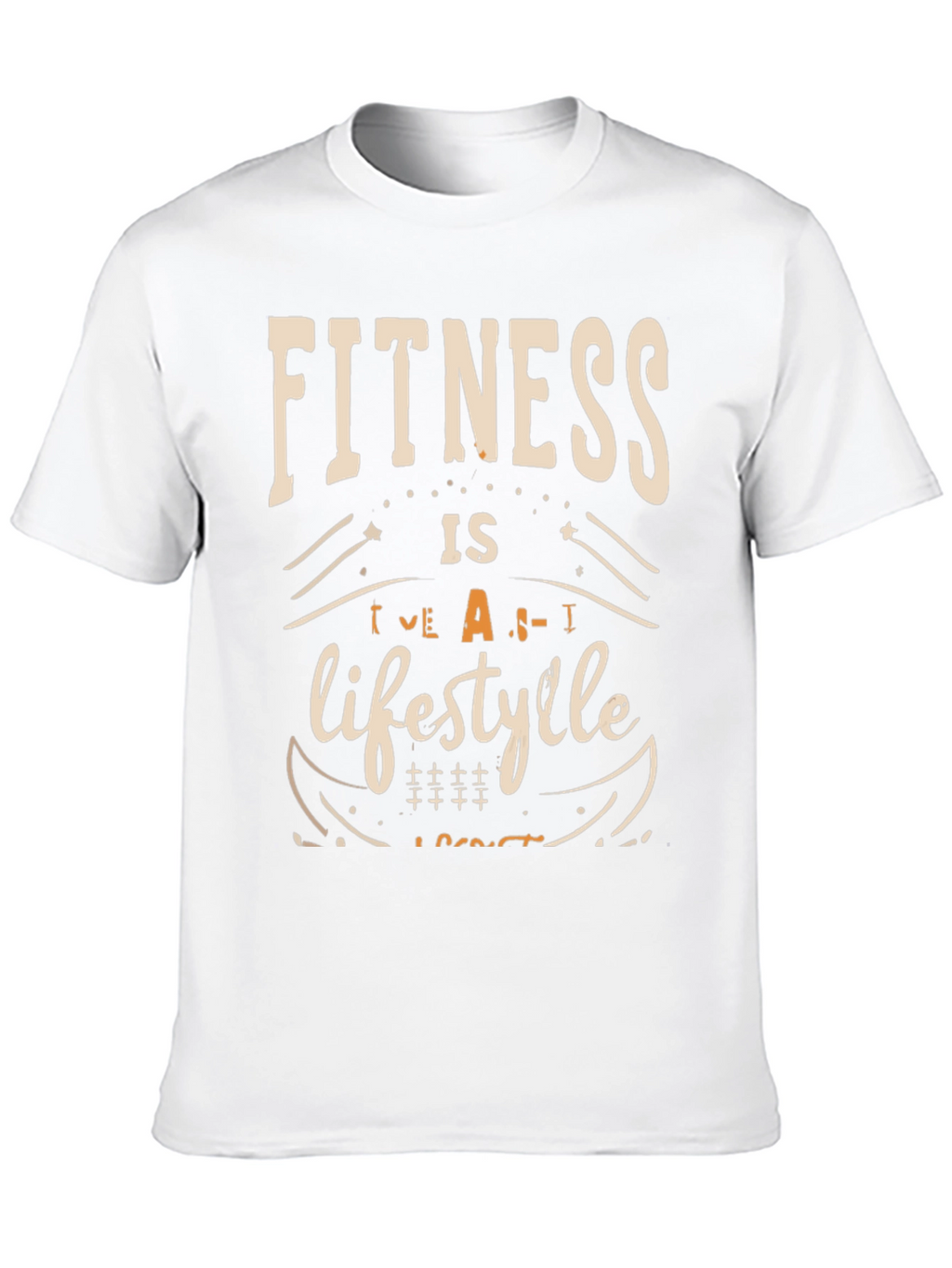 Fitness Is A Lifestyle Graphic Tee