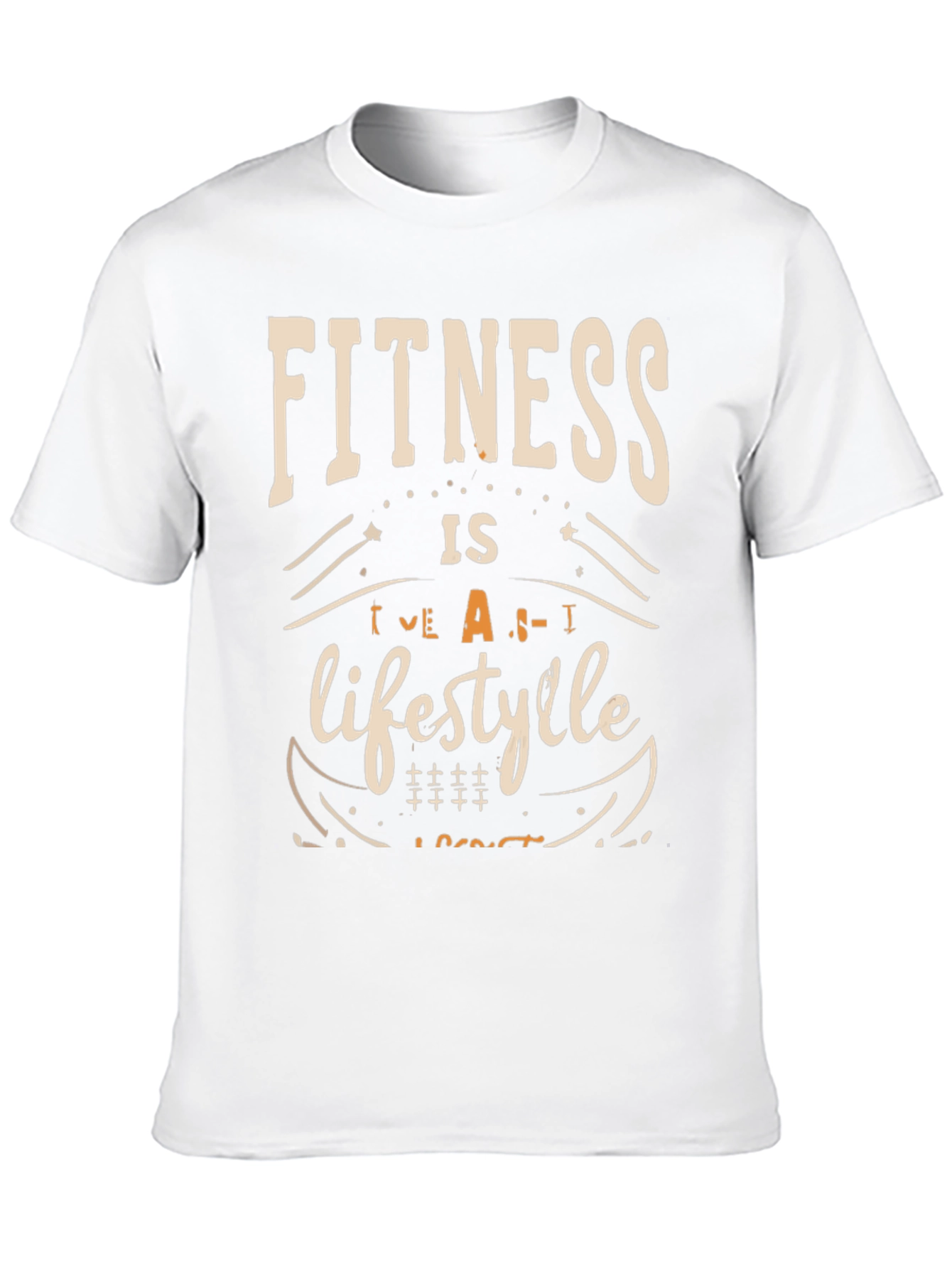 Fitness Is A Lifestyle Graphic Tee