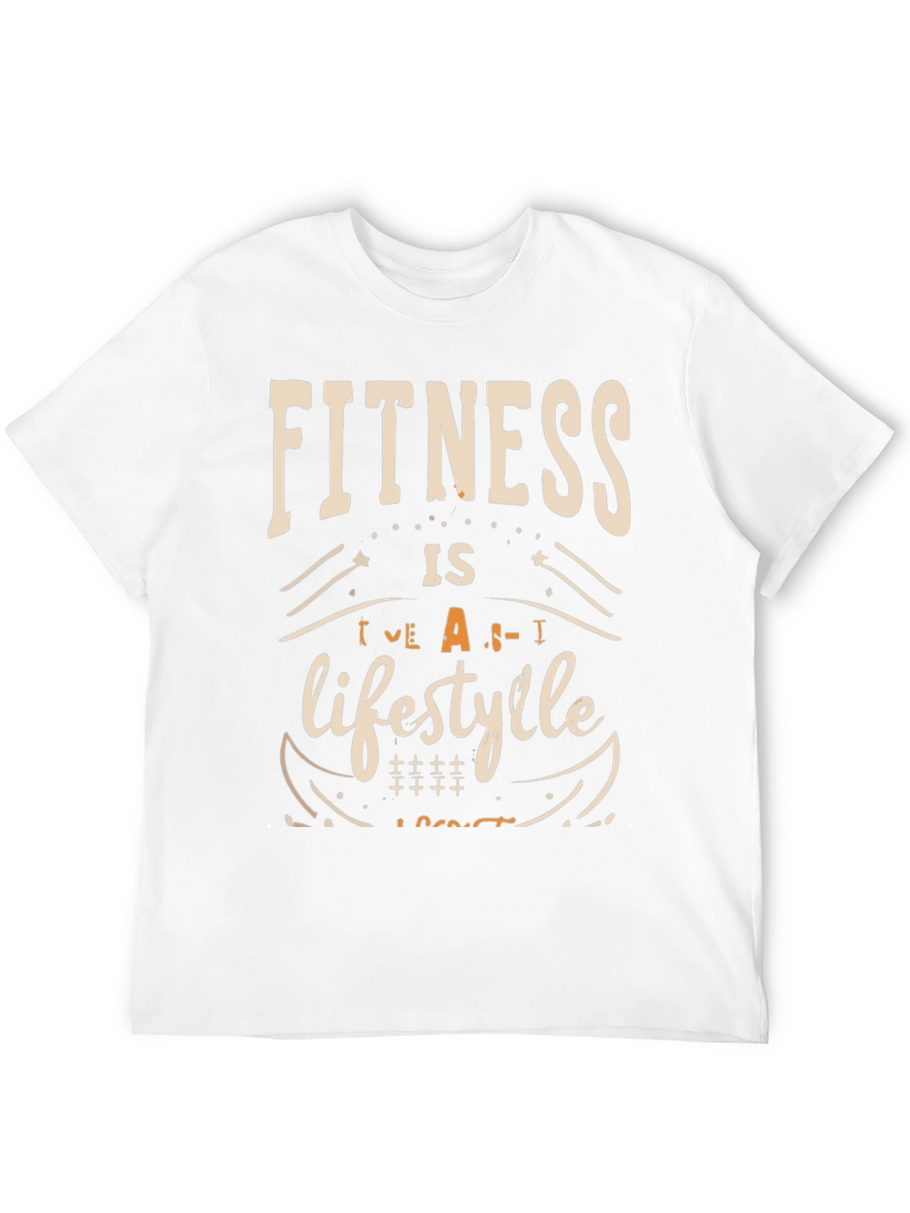 Fitness Is A Lifestyle Graphic Tee