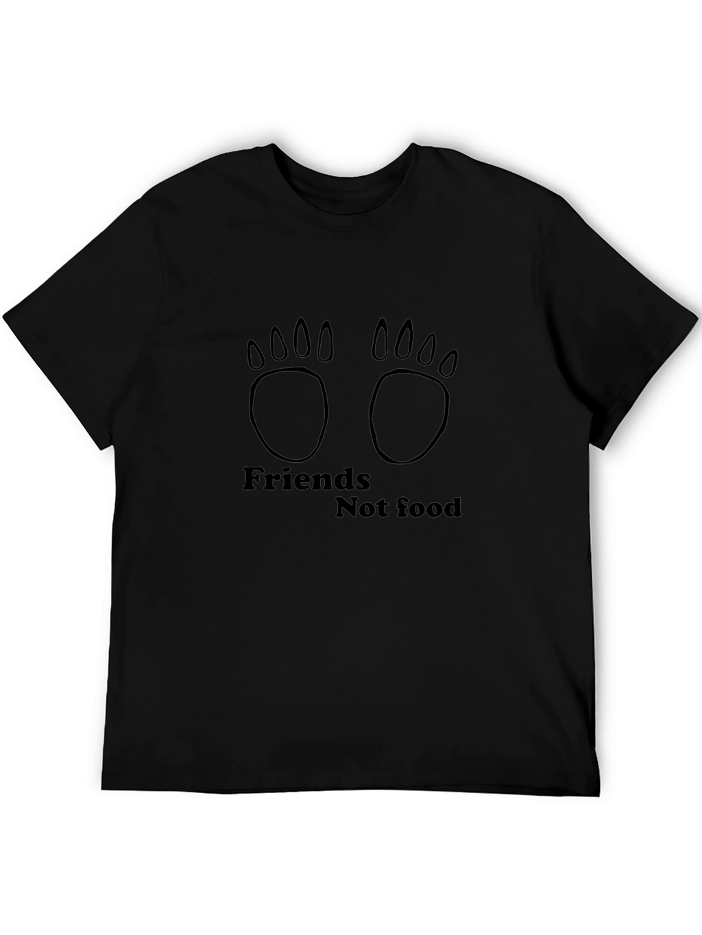 Friends Not Food T-Shirt Vegan Tee