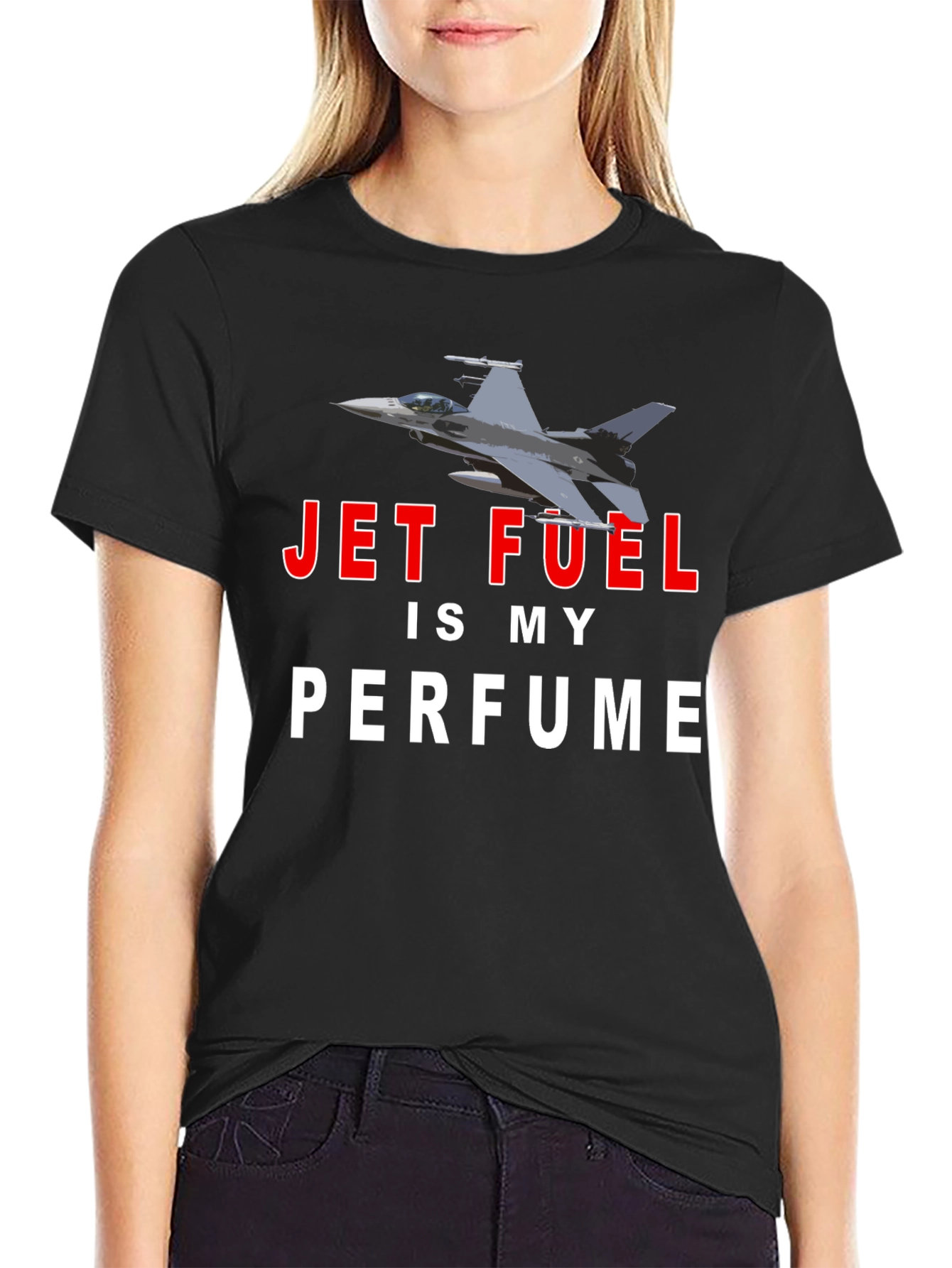 Jet Fuel Perfume T-Shirt - Aviation Enthusiast Tee
