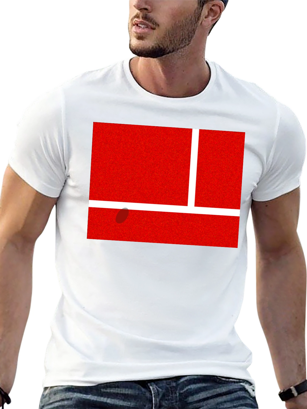 Tennis Court Tee - Unique Sportswear