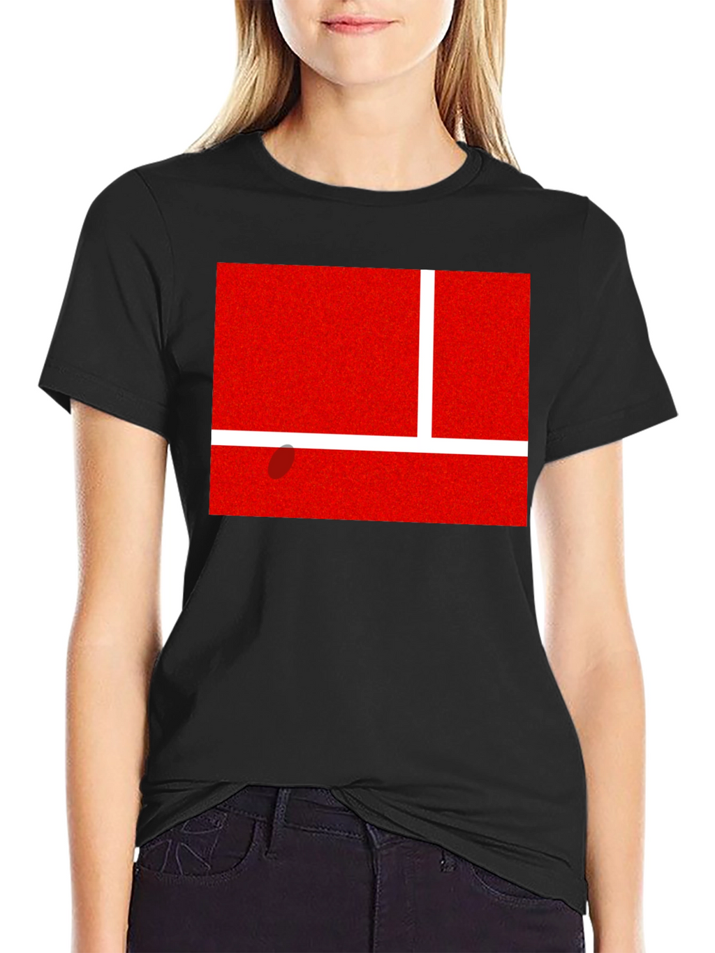 Tennis Court Tee - Unique Sportswear