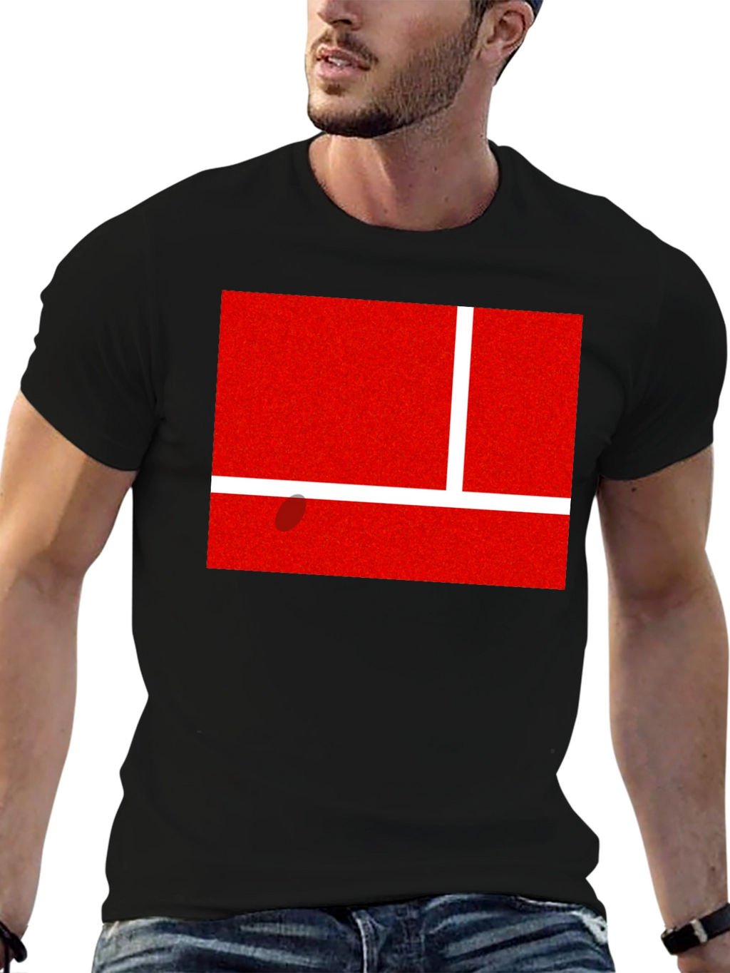 Tennis Court Tee - Unique Sportswear