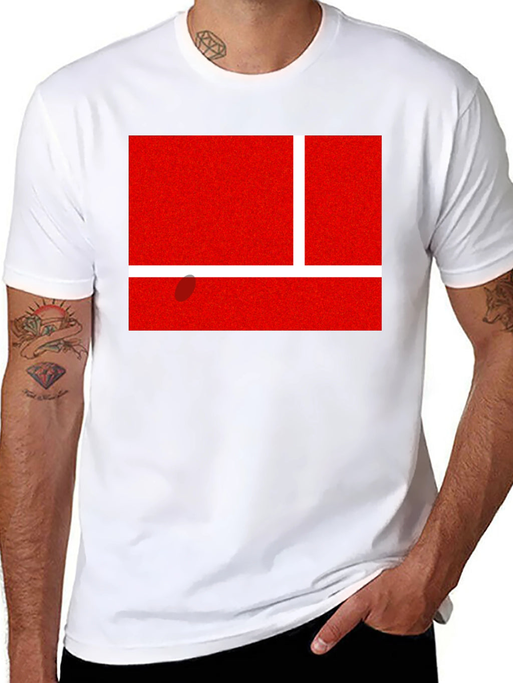 Tennis Court Tee - Unique Sportswear