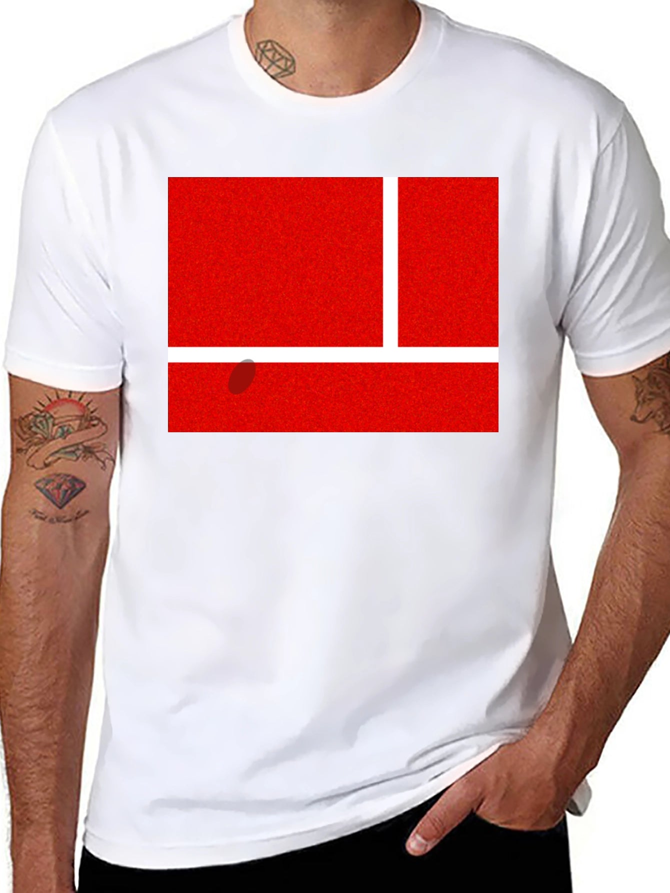 Tennis Court Tee - Unique Sportswear