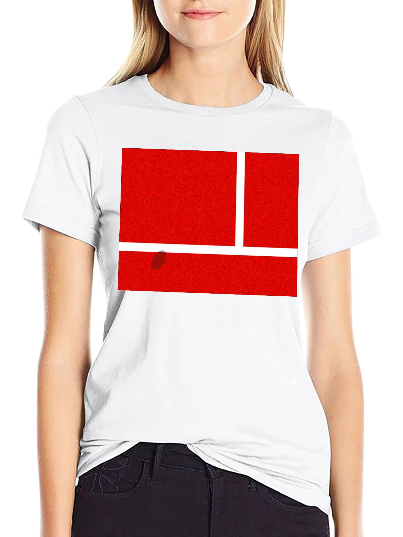 Tennis Court Tee - Unique Sportswear
