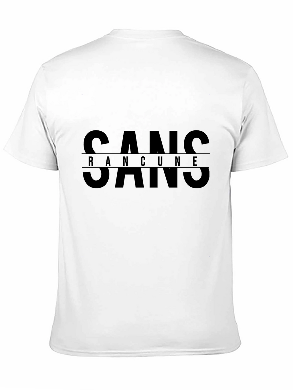 Sans Rancune Graphic T-Shirt - Classic Crew Neck Tee