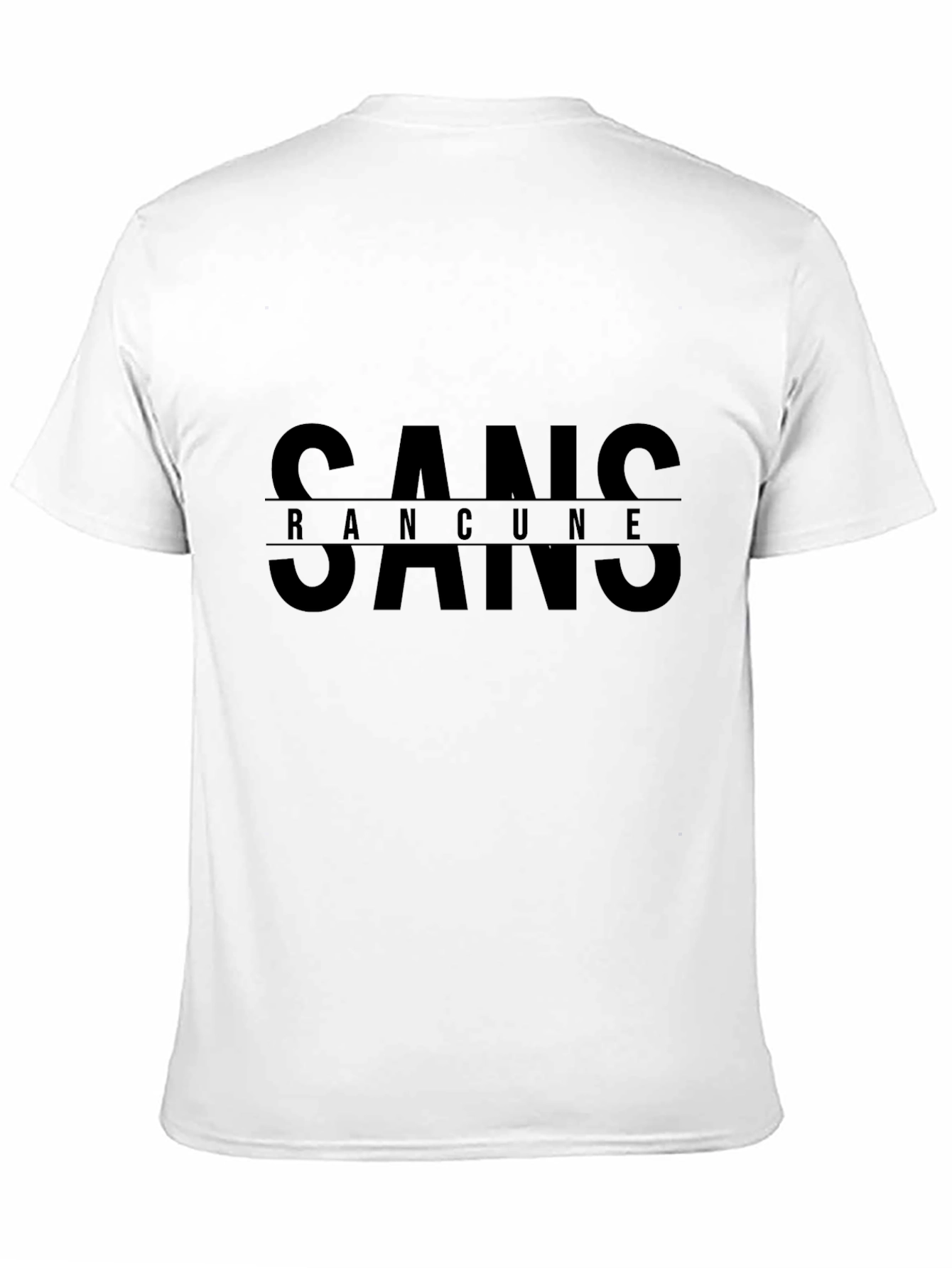 Sans Rancune Graphic T-Shirt - Classic Crew Neck Tee