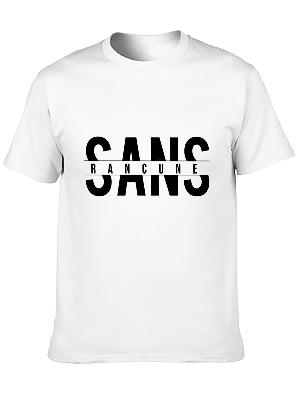 Sans Rancune Graphic T-Shirt - Classic Crew Neck Tee