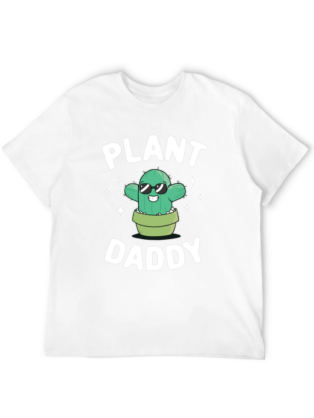 Plant Daddy Graphic Tee - Cool Cactus Lover Shirt