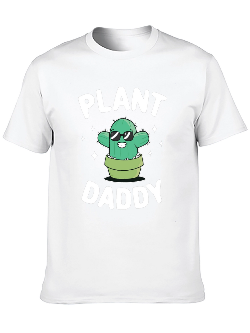 Plant Daddy Graphic Tee - Cool Cactus Lover Shirt