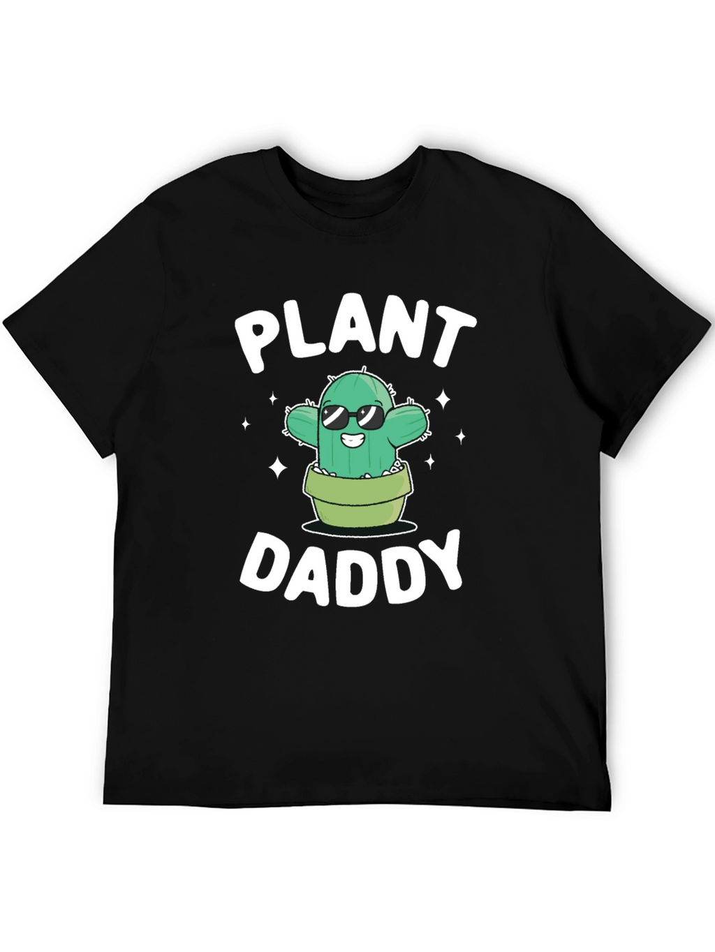 Plant Daddy Graphic Tee - Cool Cactus Lover Shirt