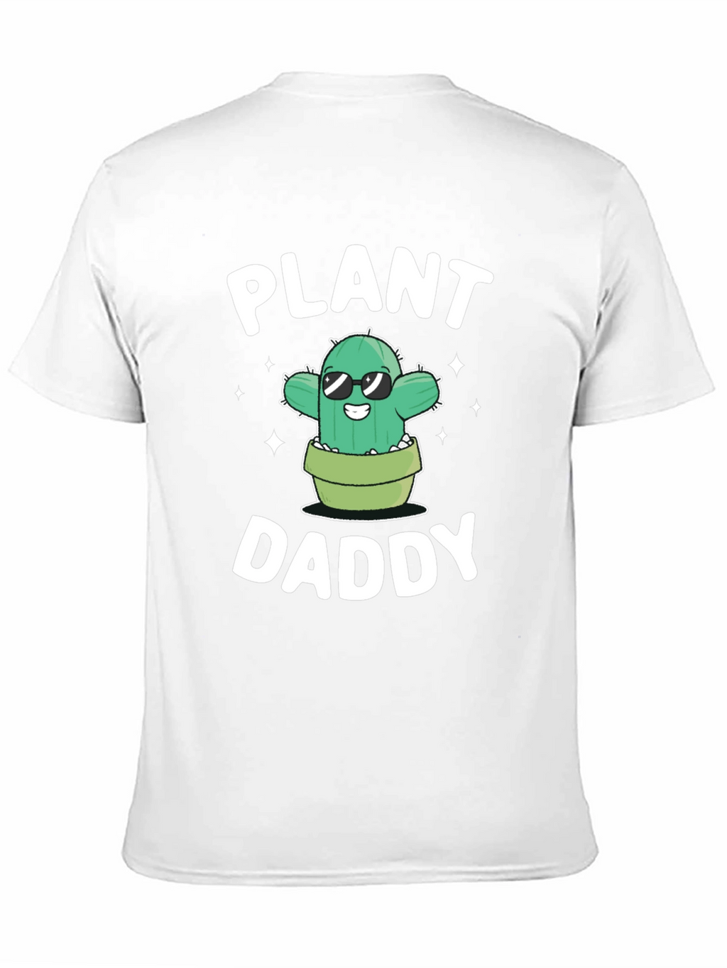 Plant Daddy Graphic Tee - Cool Cactus Lover Shirt
