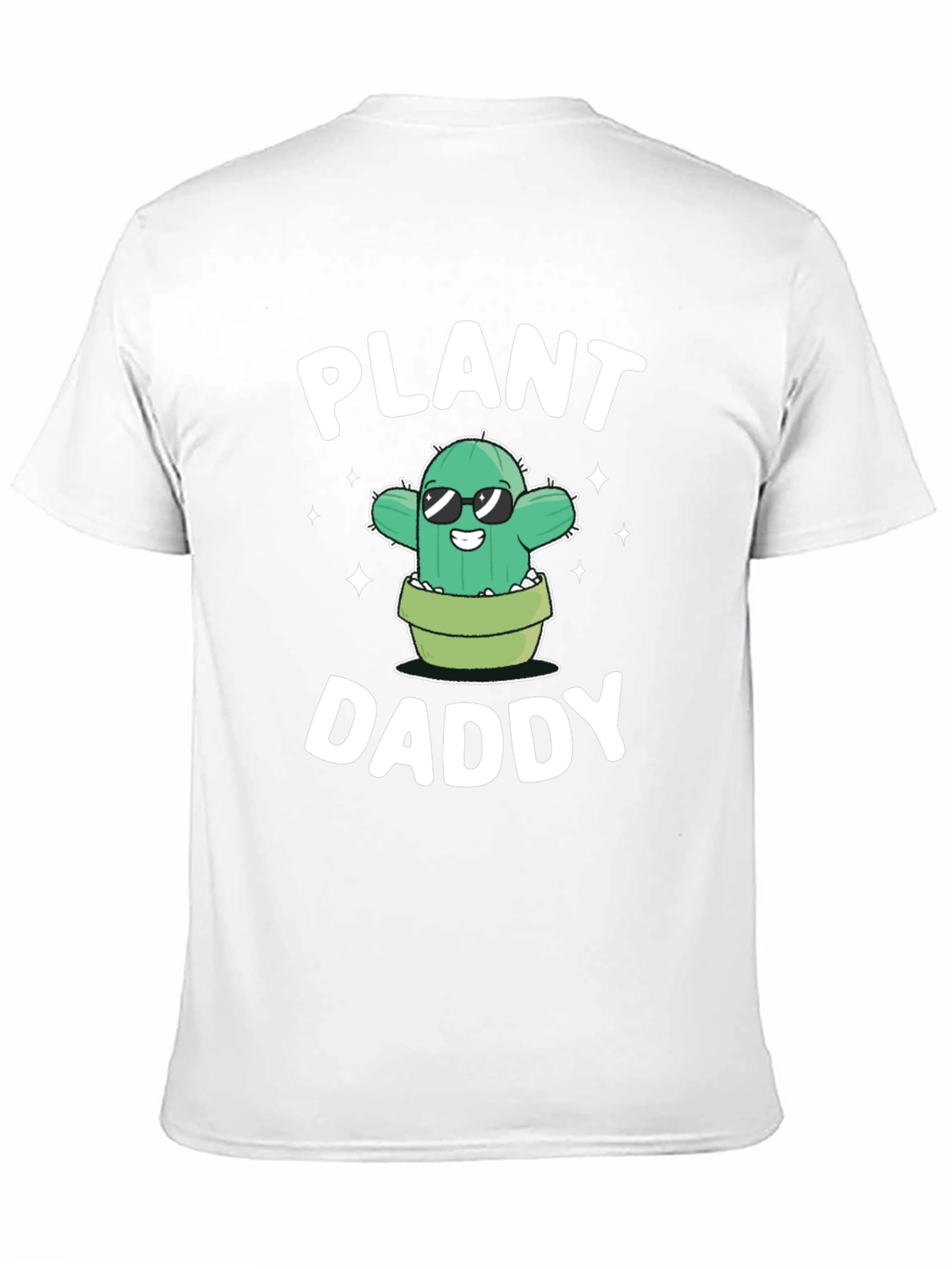 Plant Daddy Graphic Tee - Cool Cactus Lover Shirt