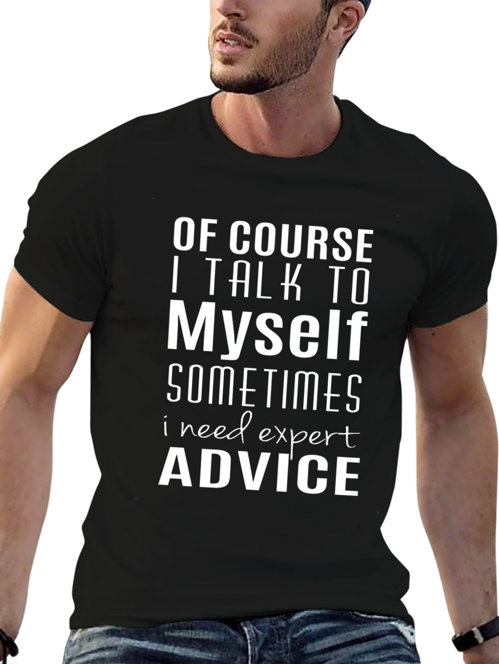 Expert Advice Tee - Funny Slogan T-Shirt