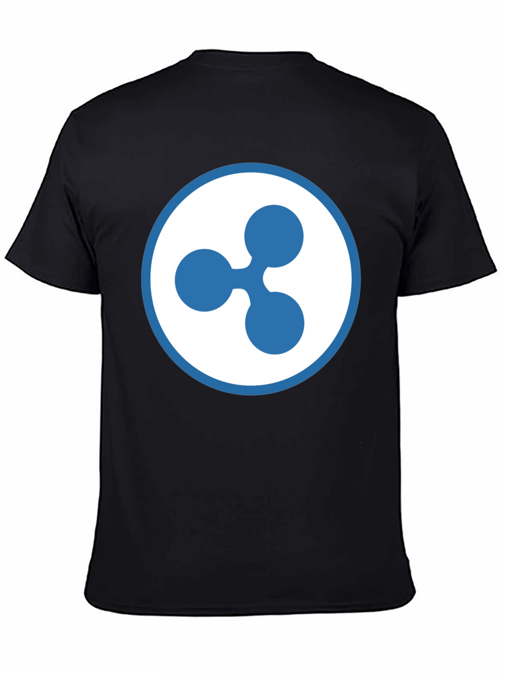 Ripple XRP Crypto Logo T-Shirt - Black