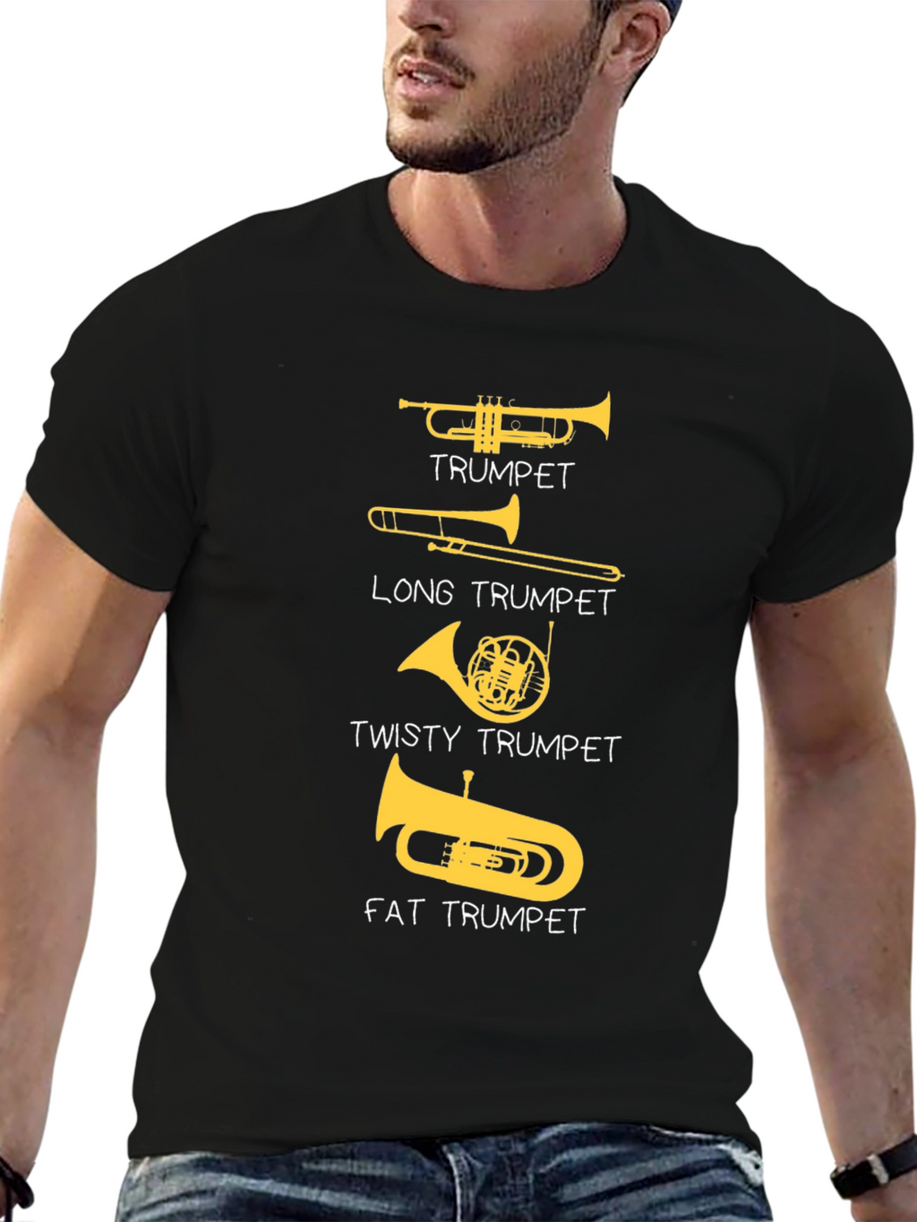 Funny Trumpet Instrument T-Shirt
