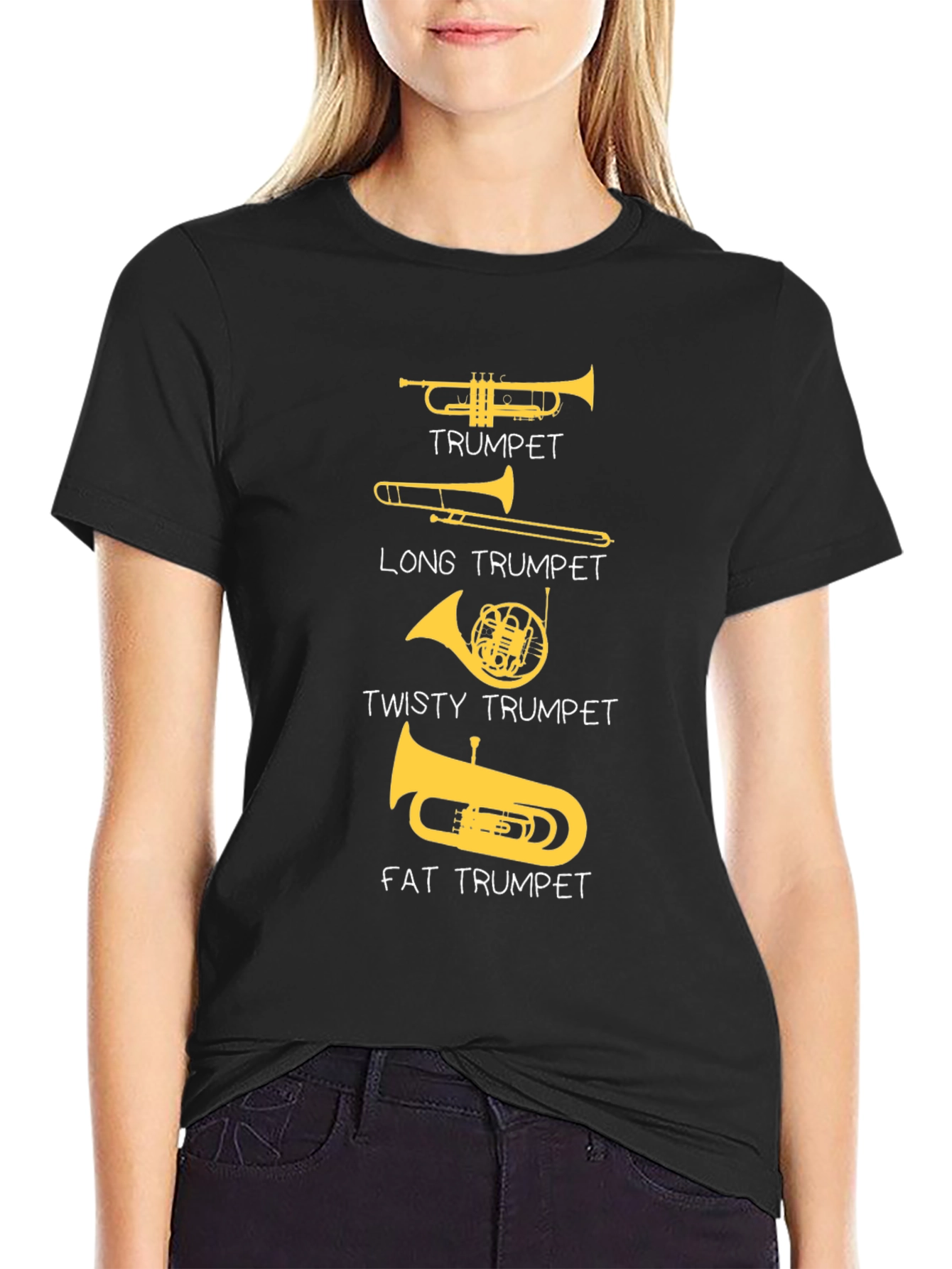 Funny Trumpet Instrument T-Shirt