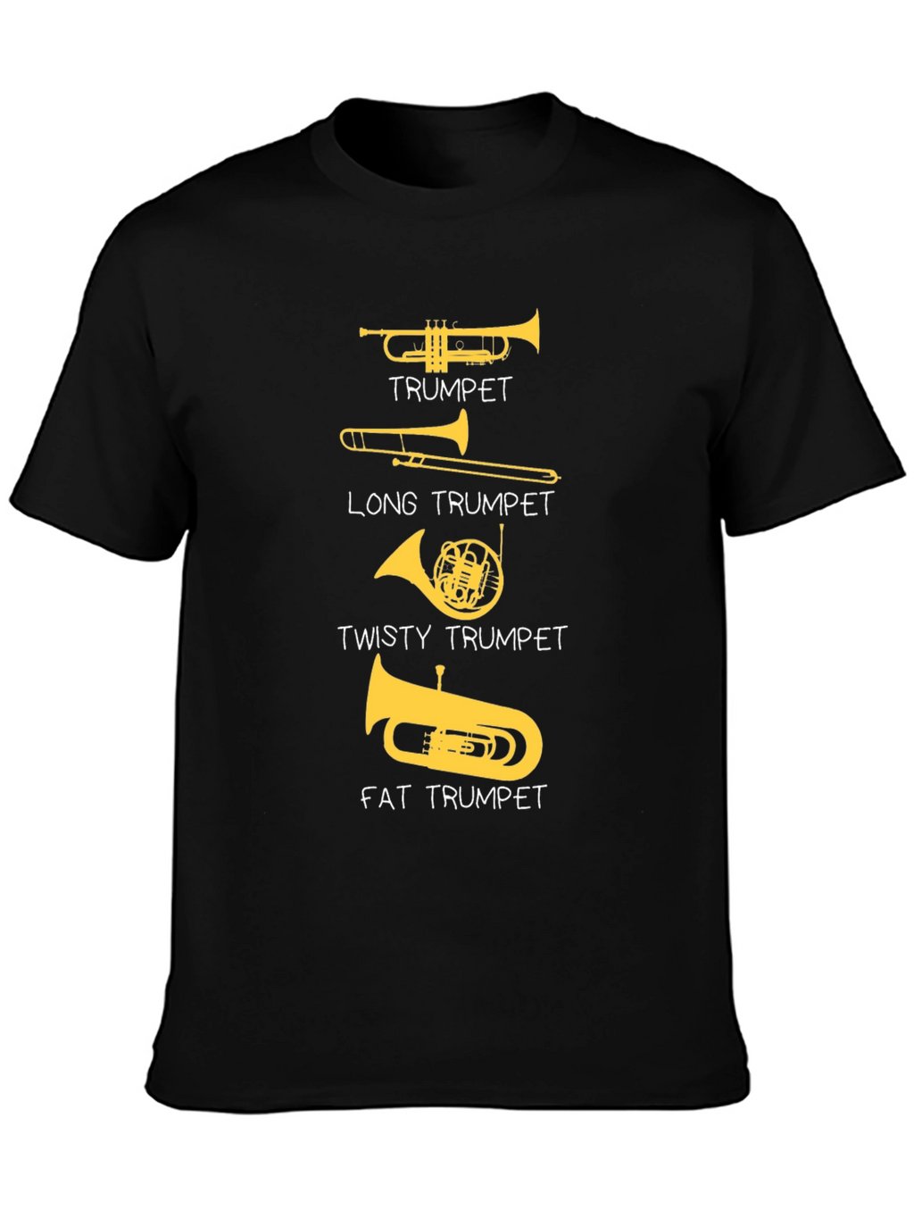 Funny Trumpet Instrument T-Shirt