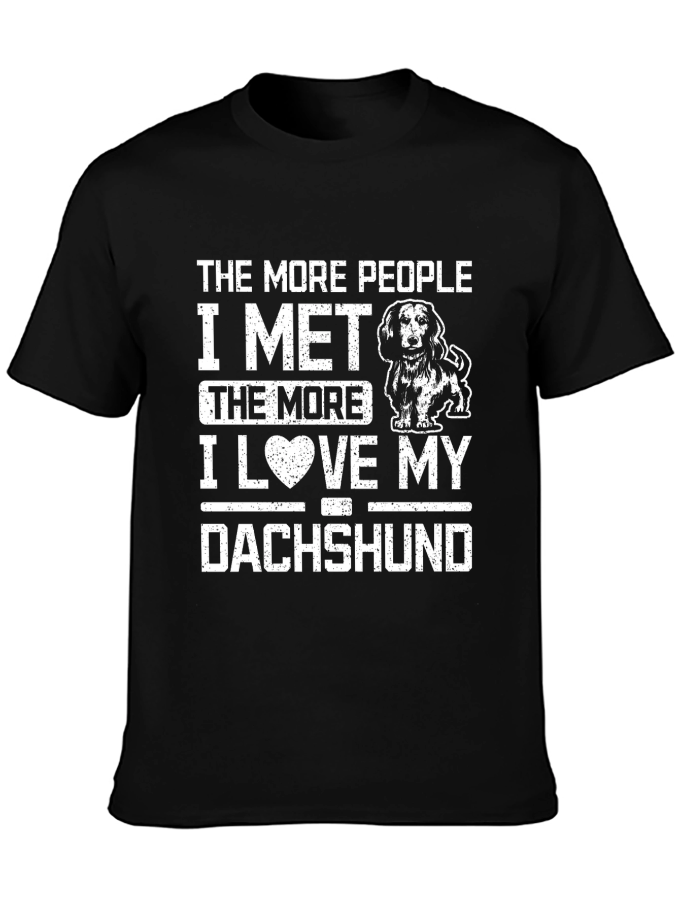 Dachshund Lover T-Shirt Funny Dog Tee