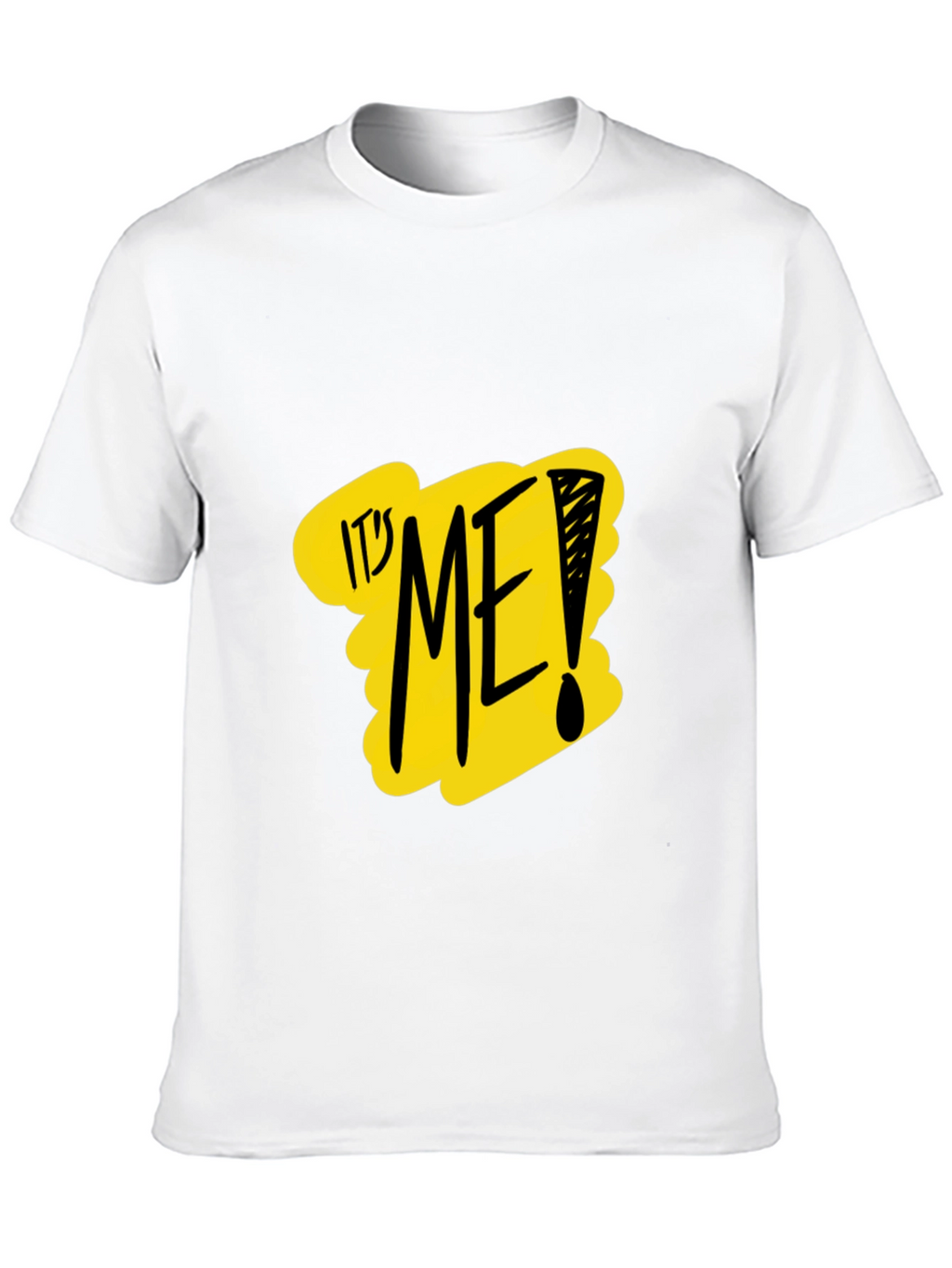 Its Me! Graphic Tee - Black Crew Neck