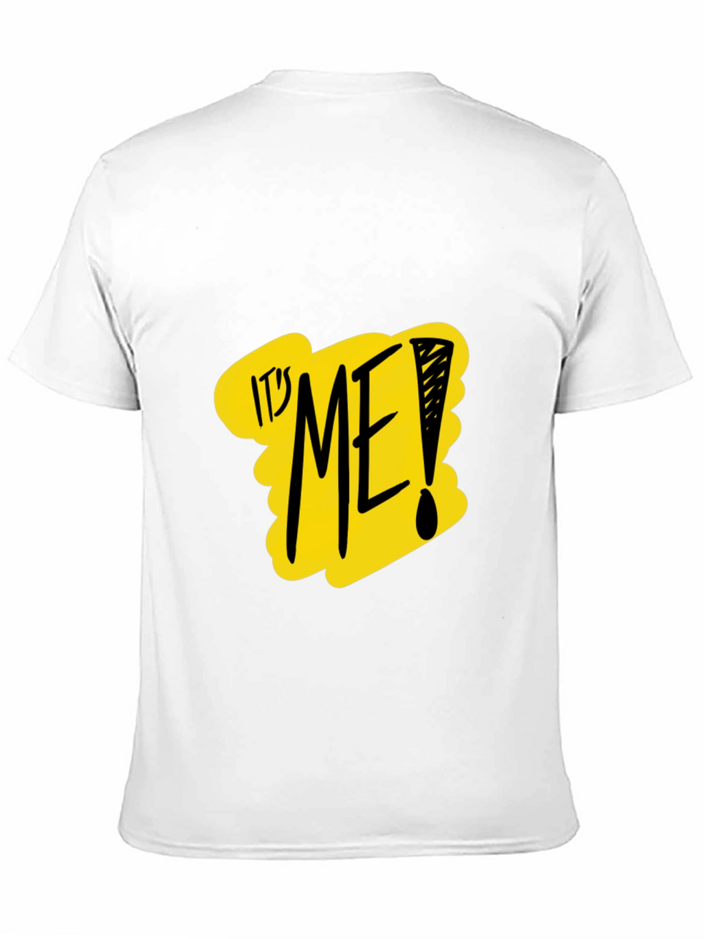 Its Me! Graphic Tee - Black Crew Neck