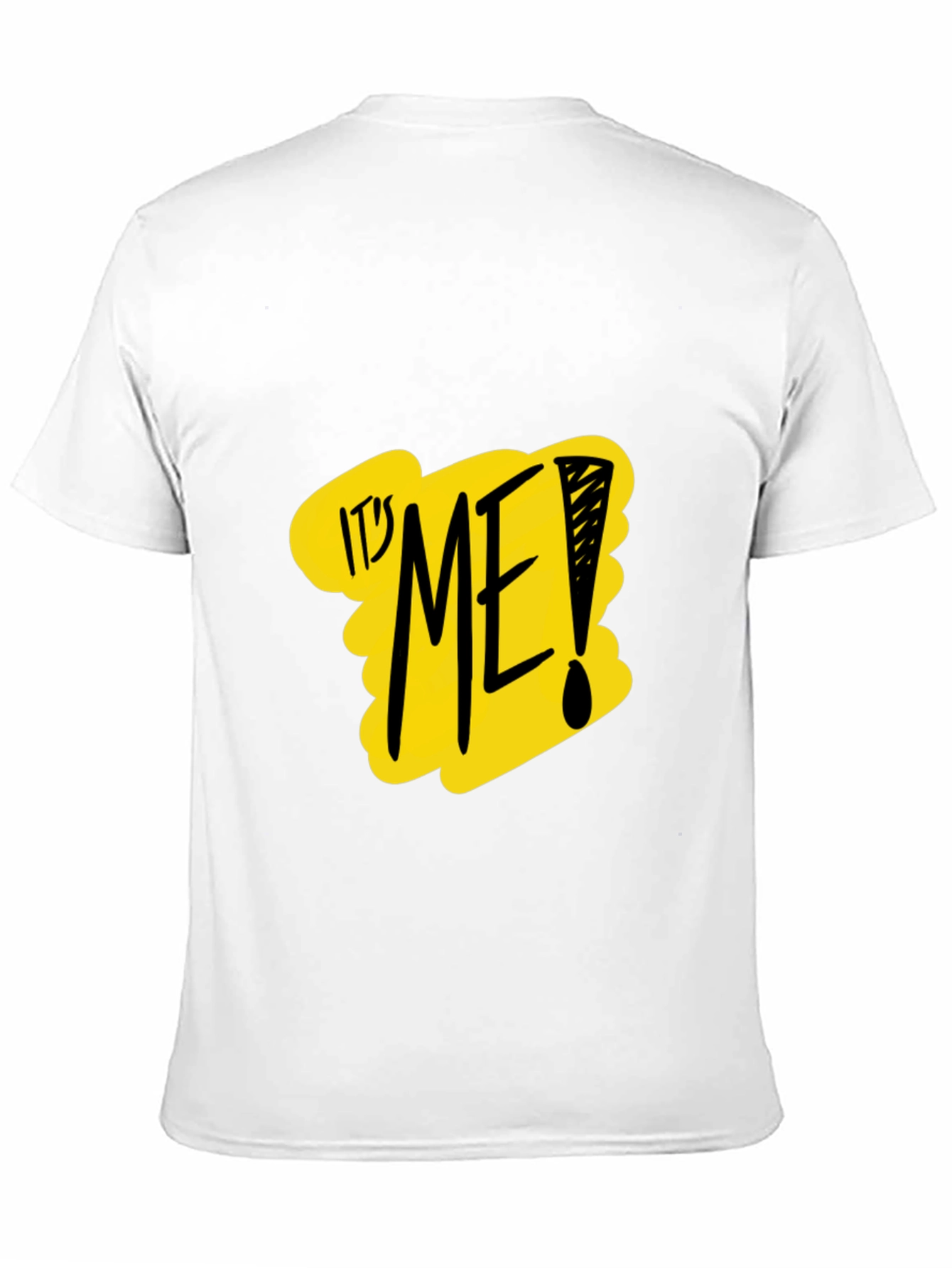 Its Me! Graphic Tee - Black Crew Neck