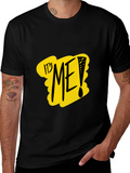 Its Me! Graphic Tee - Black Crew Neck