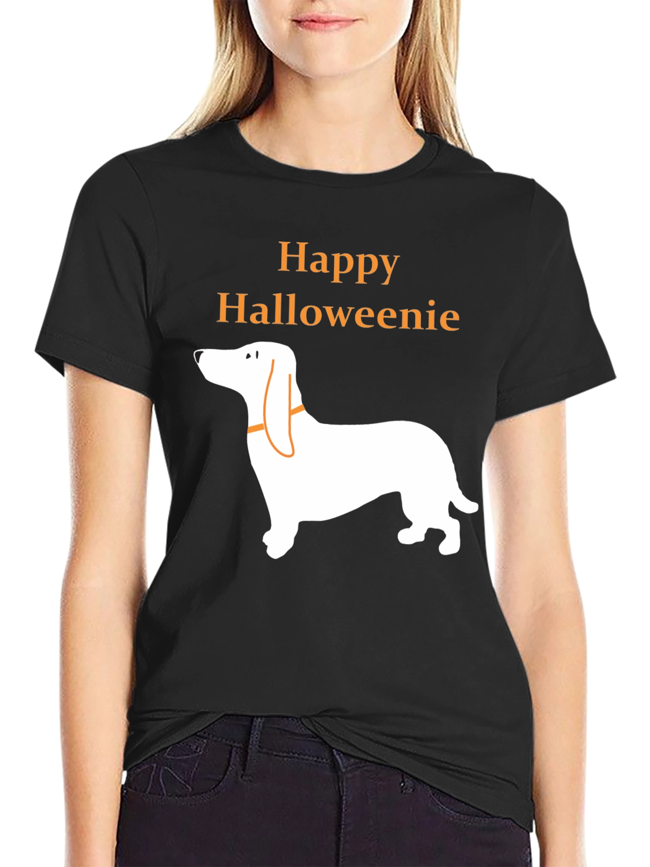 Happy Halloweenie Dachshund T-Shirt
