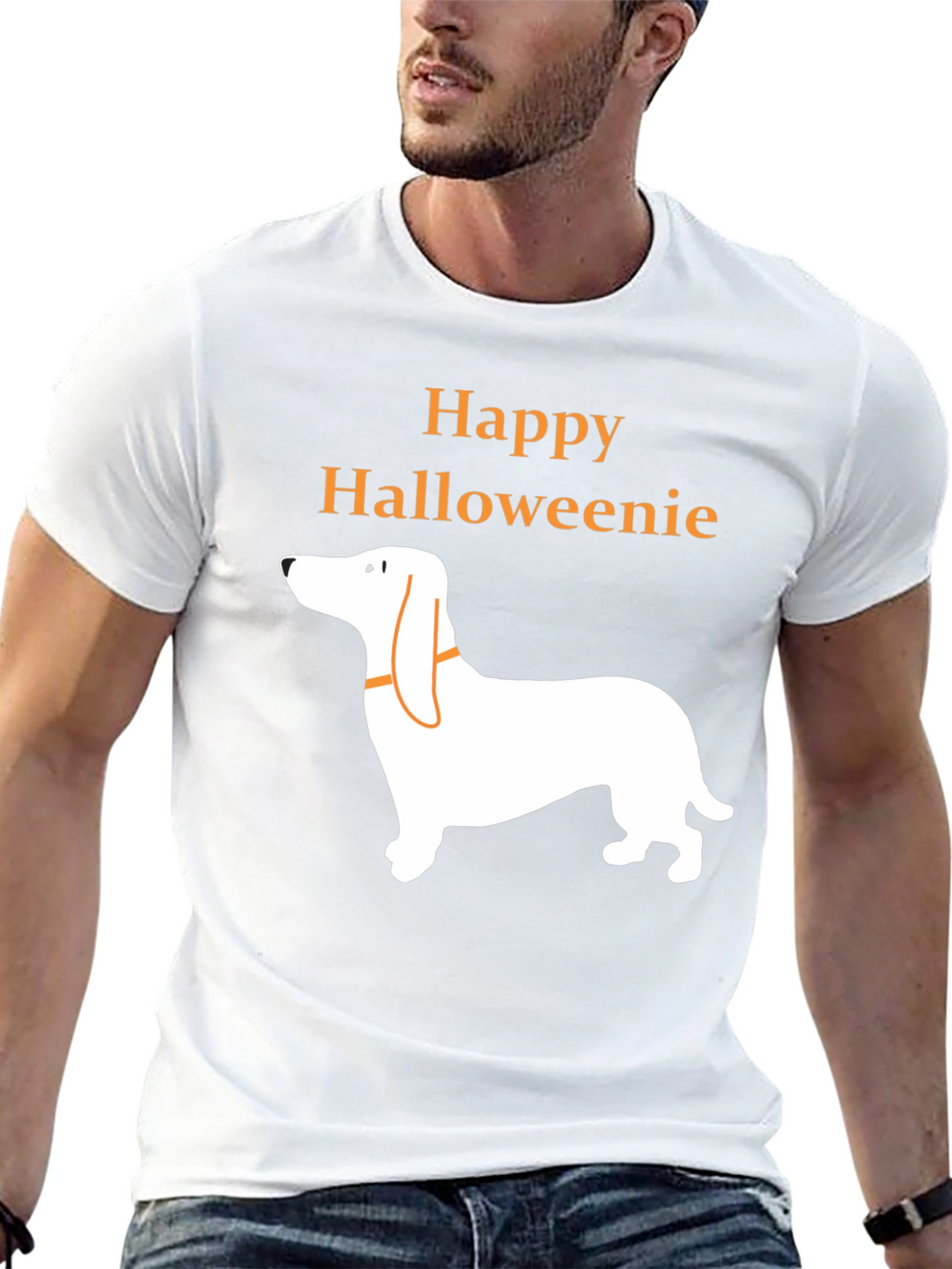 Happy Halloweenie Dachshund T-Shirt