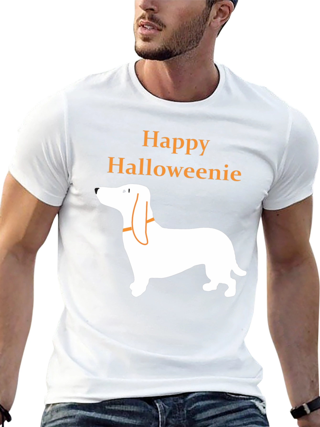 Happy Halloweenie Dachshund T-Shirt
