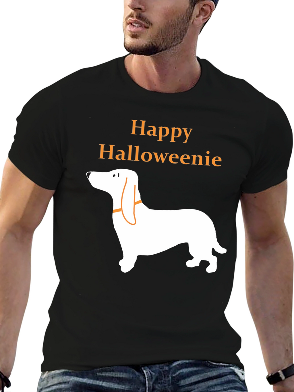 Happy Halloweenie Dachshund T-Shirt