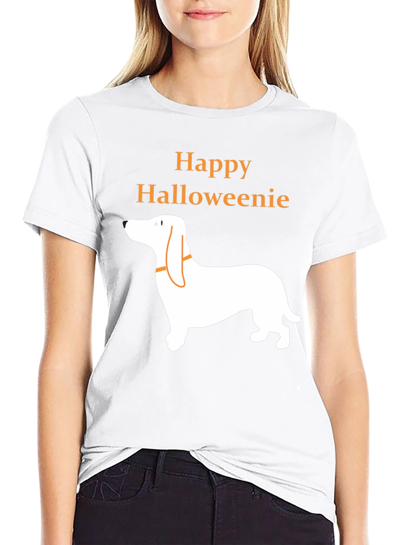 Happy Halloweenie Dachshund T-Shirt