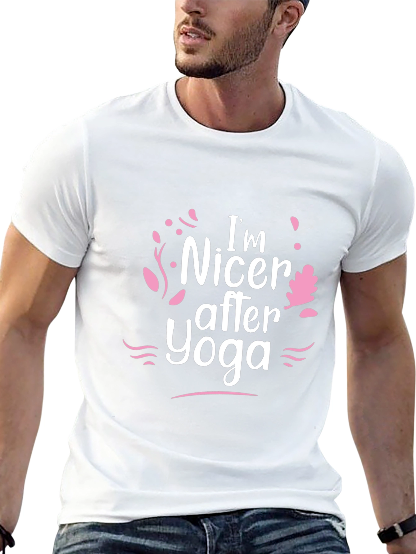Im Nicer After Yoga Black T-Shirt