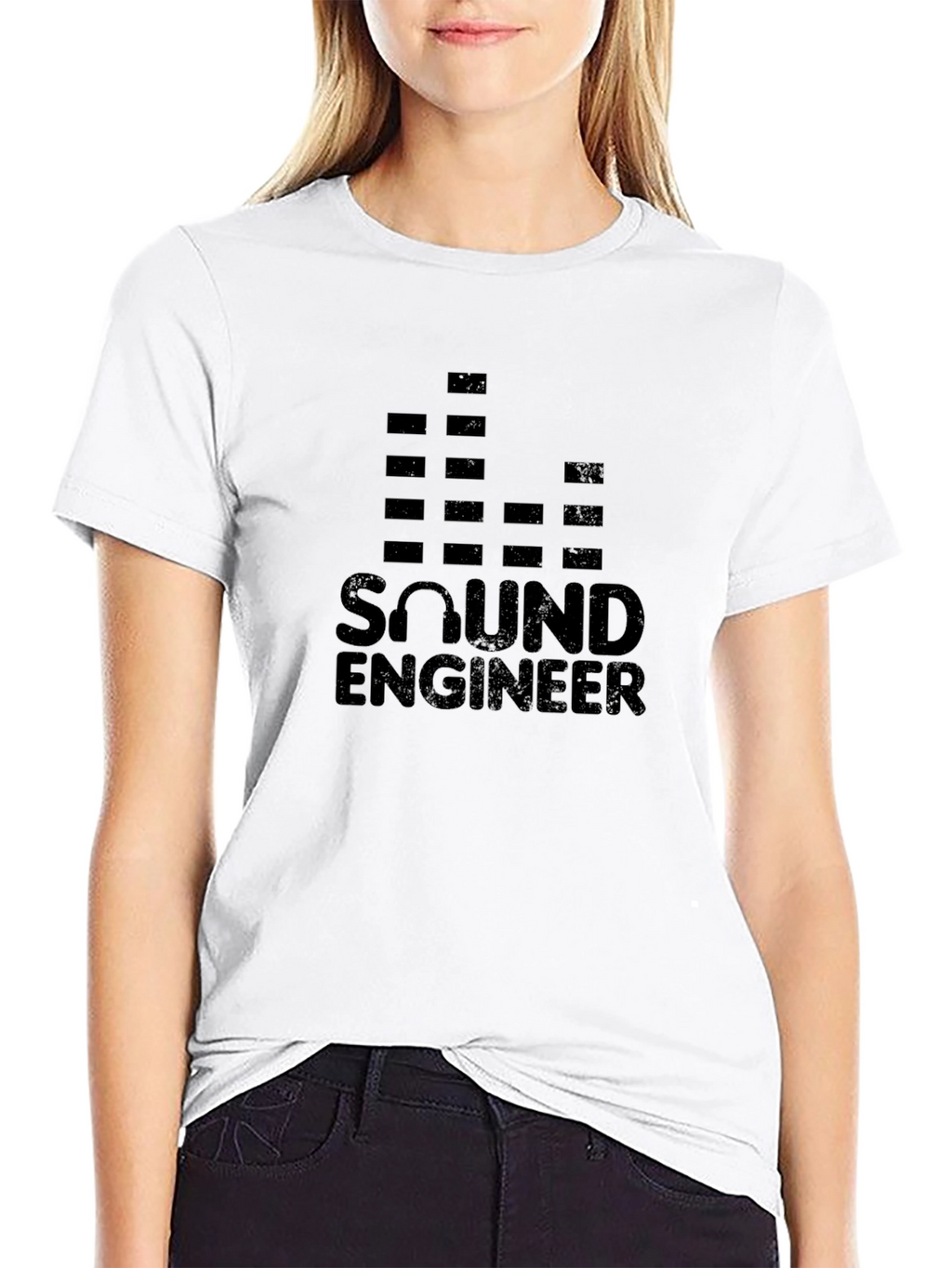Sound Engineer T-Shirt - Black