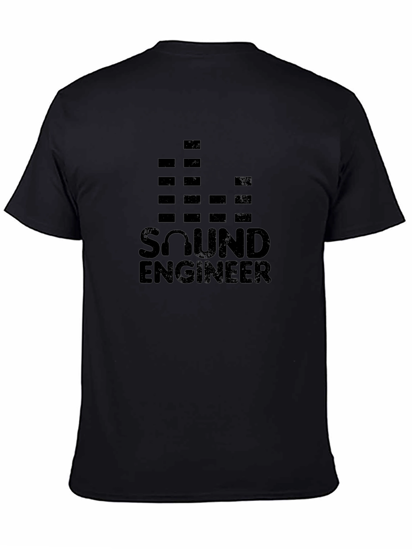 Sound Engineer T-Shirt - Black