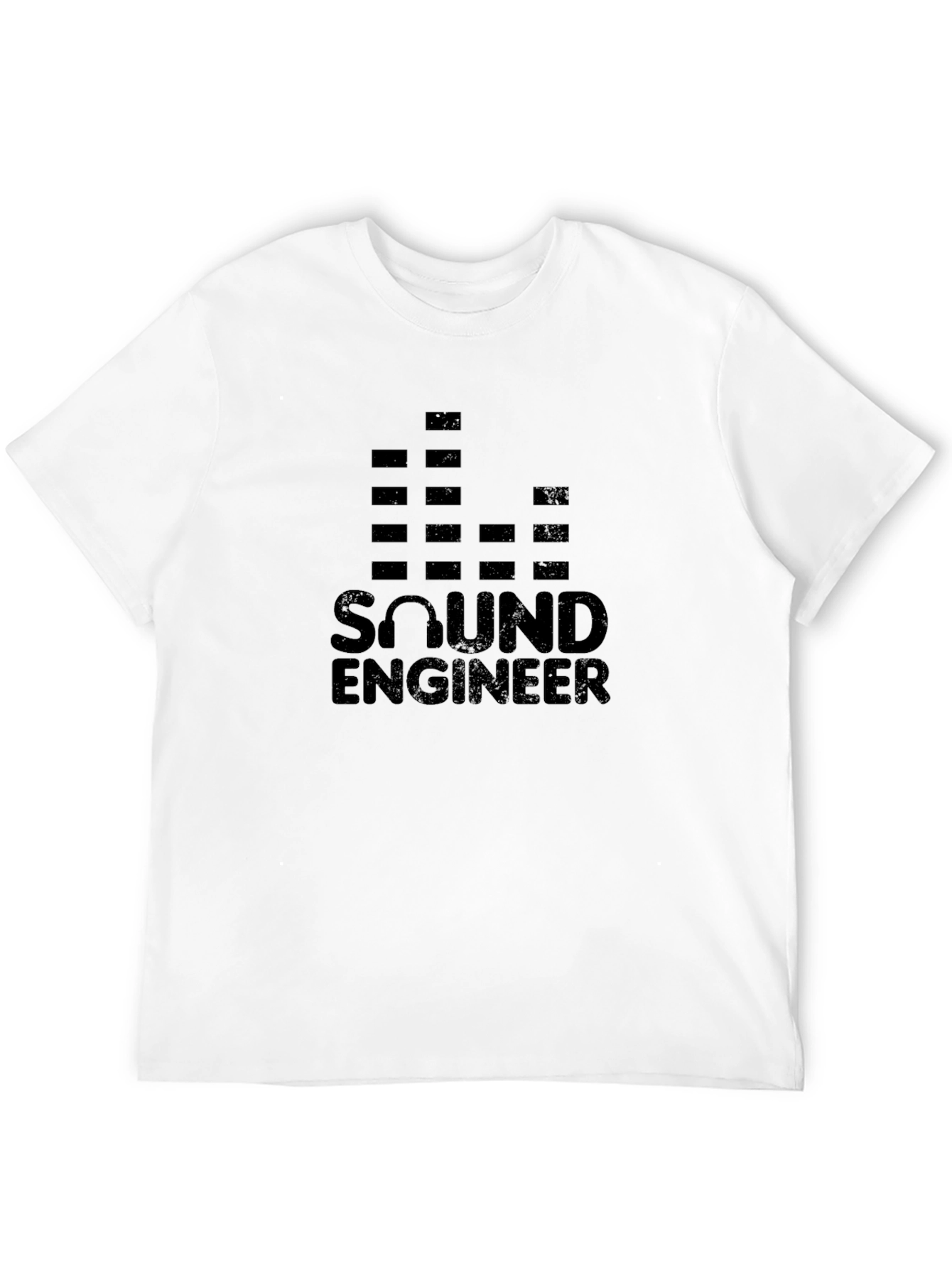 Sound Engineer T-Shirt - Black