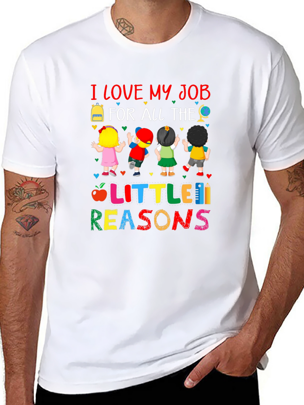 I Love My Job Teacher T-Shirt