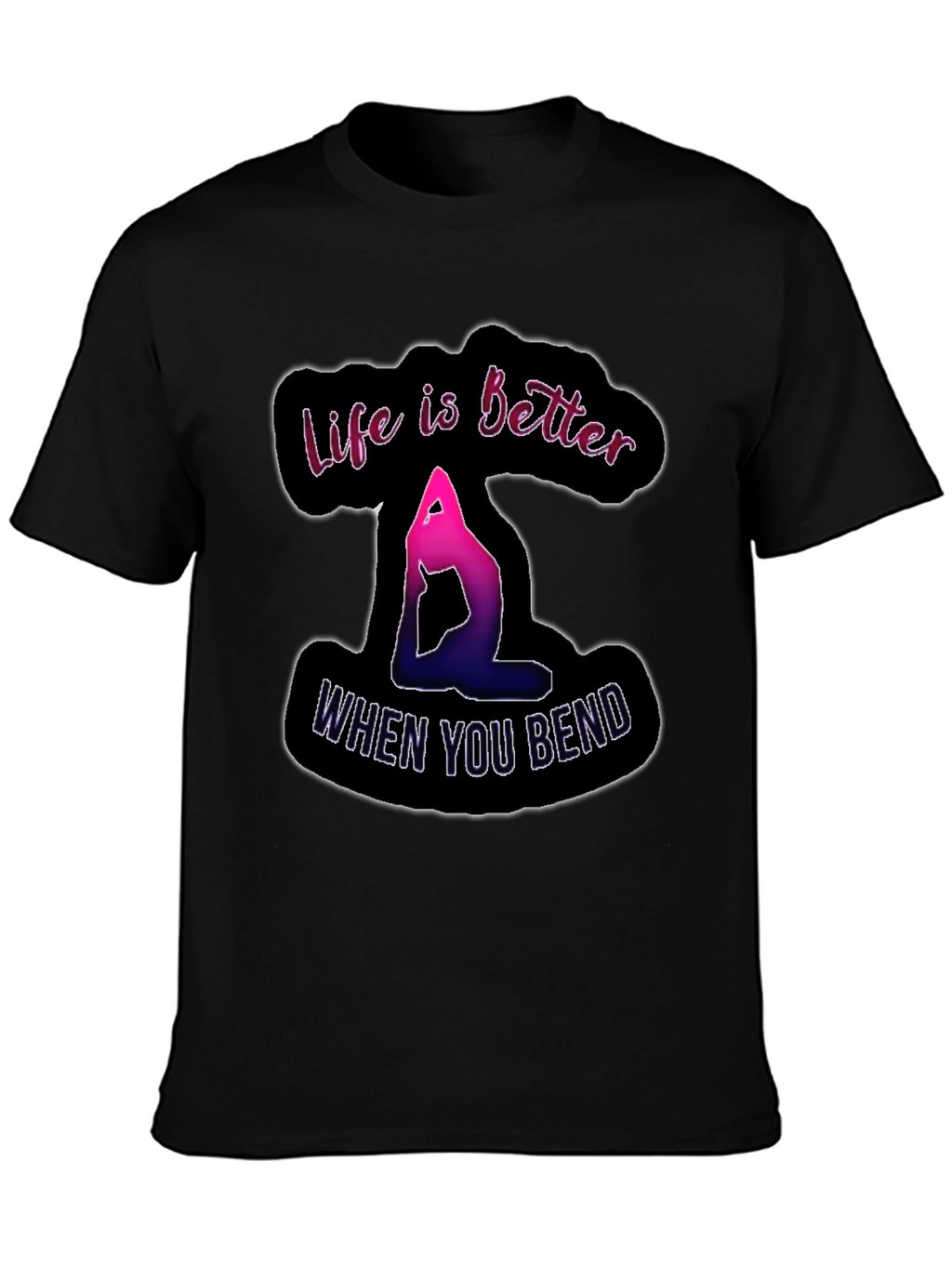Yoga Life T-Shirt - Bendy Fun
