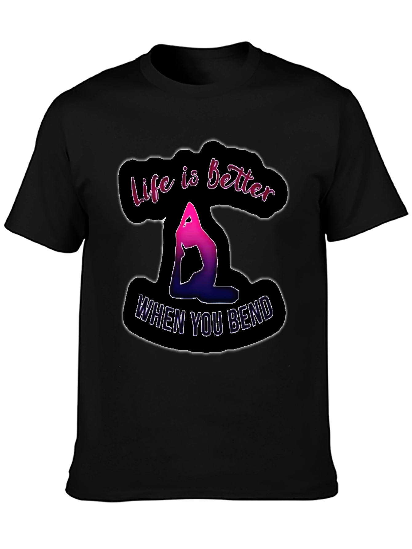 Yoga Life T-Shirt - Bendy Fun