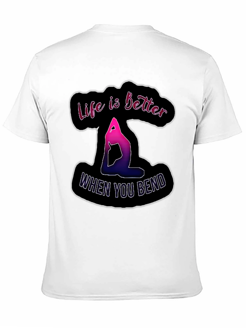 Yoga Life T-Shirt - Bendy Fun