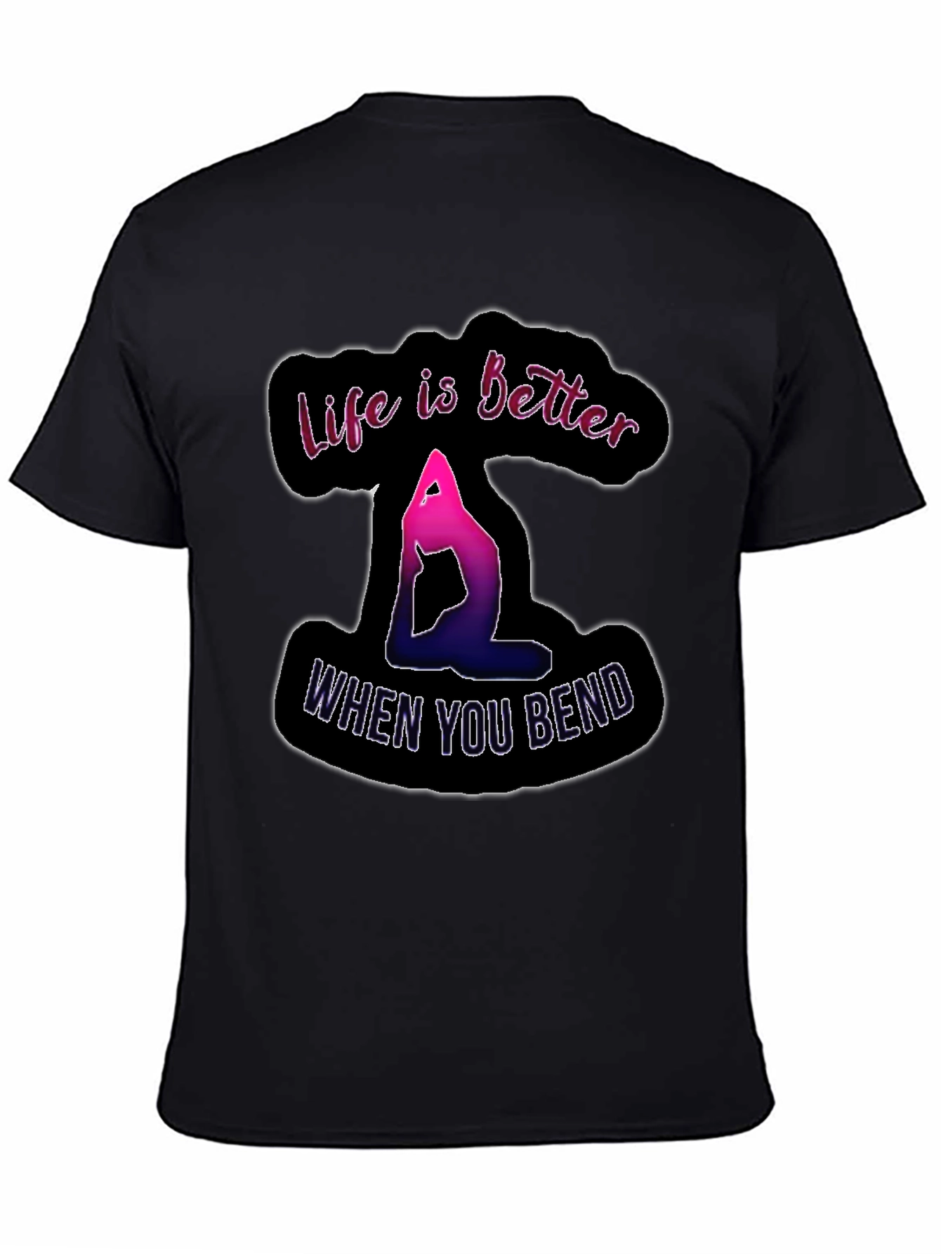 Yoga Life T-Shirt - Bendy Fun
