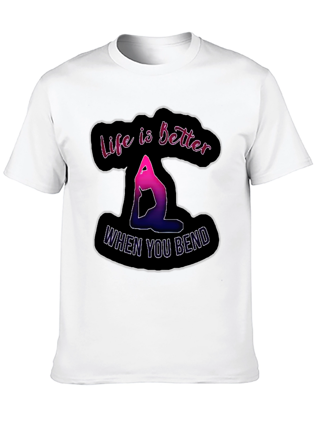 Yoga Life T-Shirt - Bendy Fun