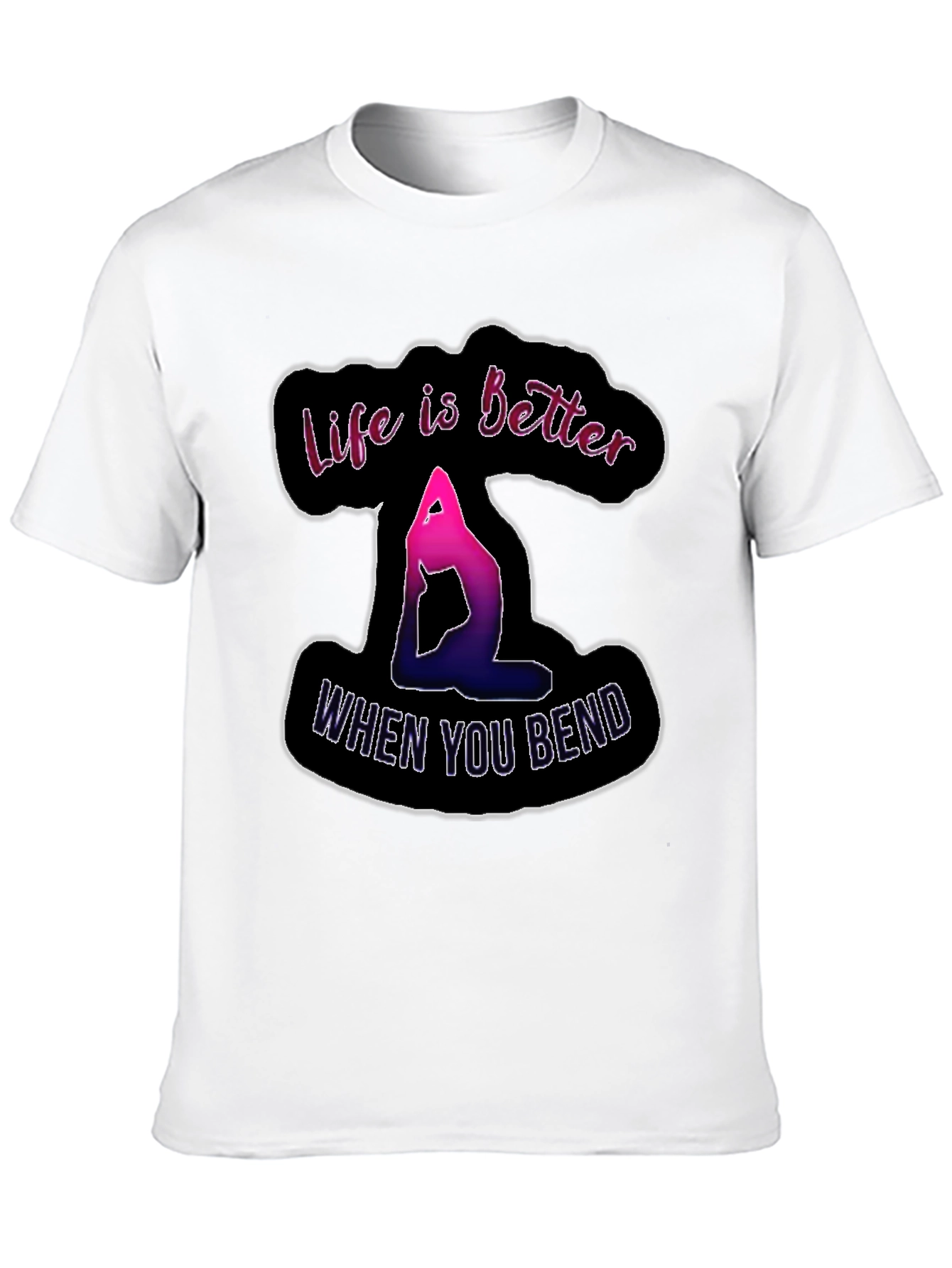 Yoga Life T-Shirt - Bendy Fun