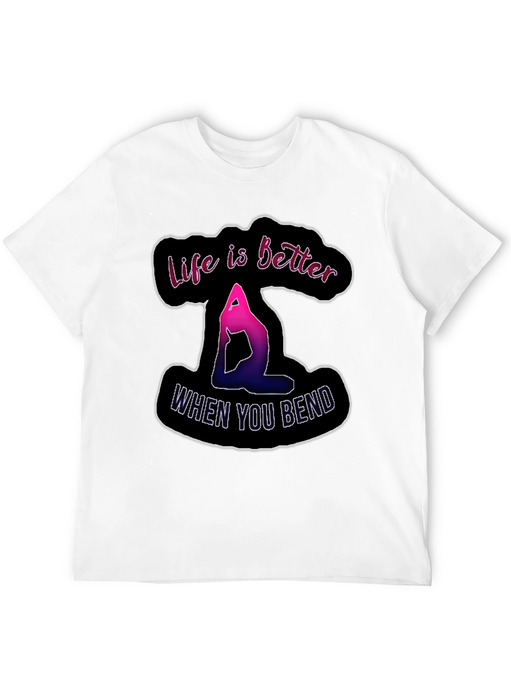 Yoga Life T-Shirt - Bendy Fun