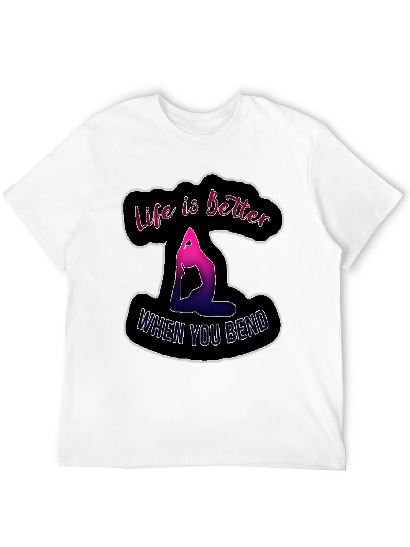 Yoga Life T-Shirt - Bendy Fun