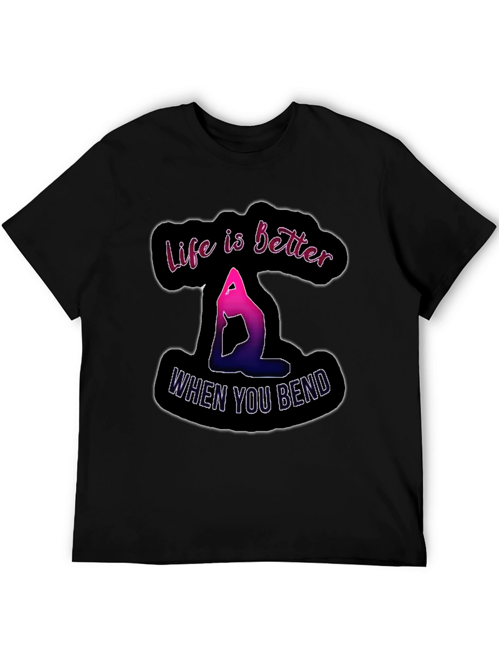 Yoga Life T-Shirt - Bendy Fun