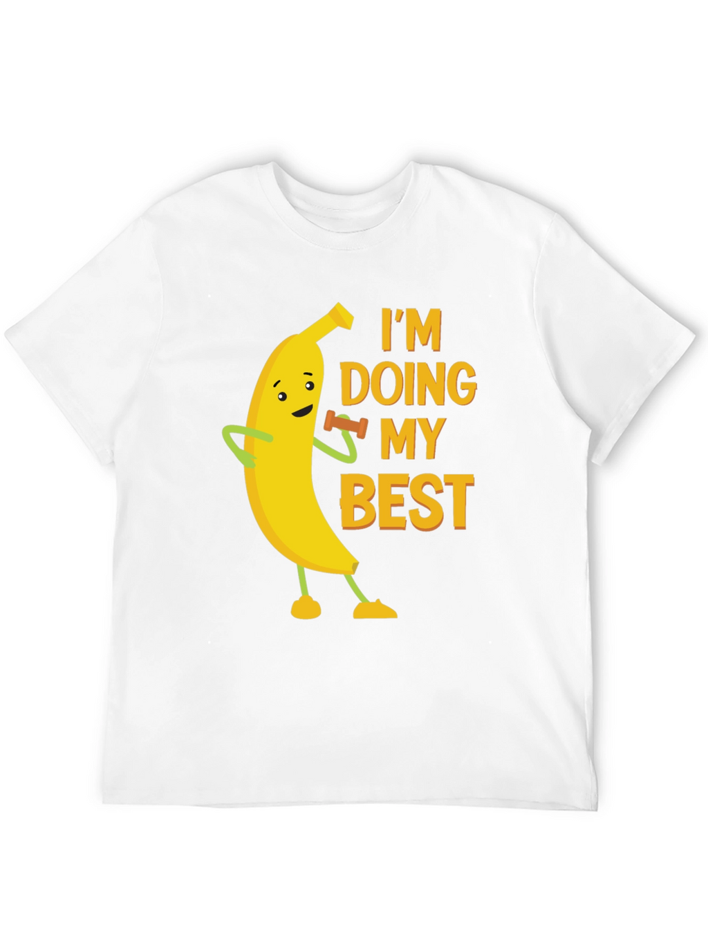 Funny Banana Workout Graphic Tee