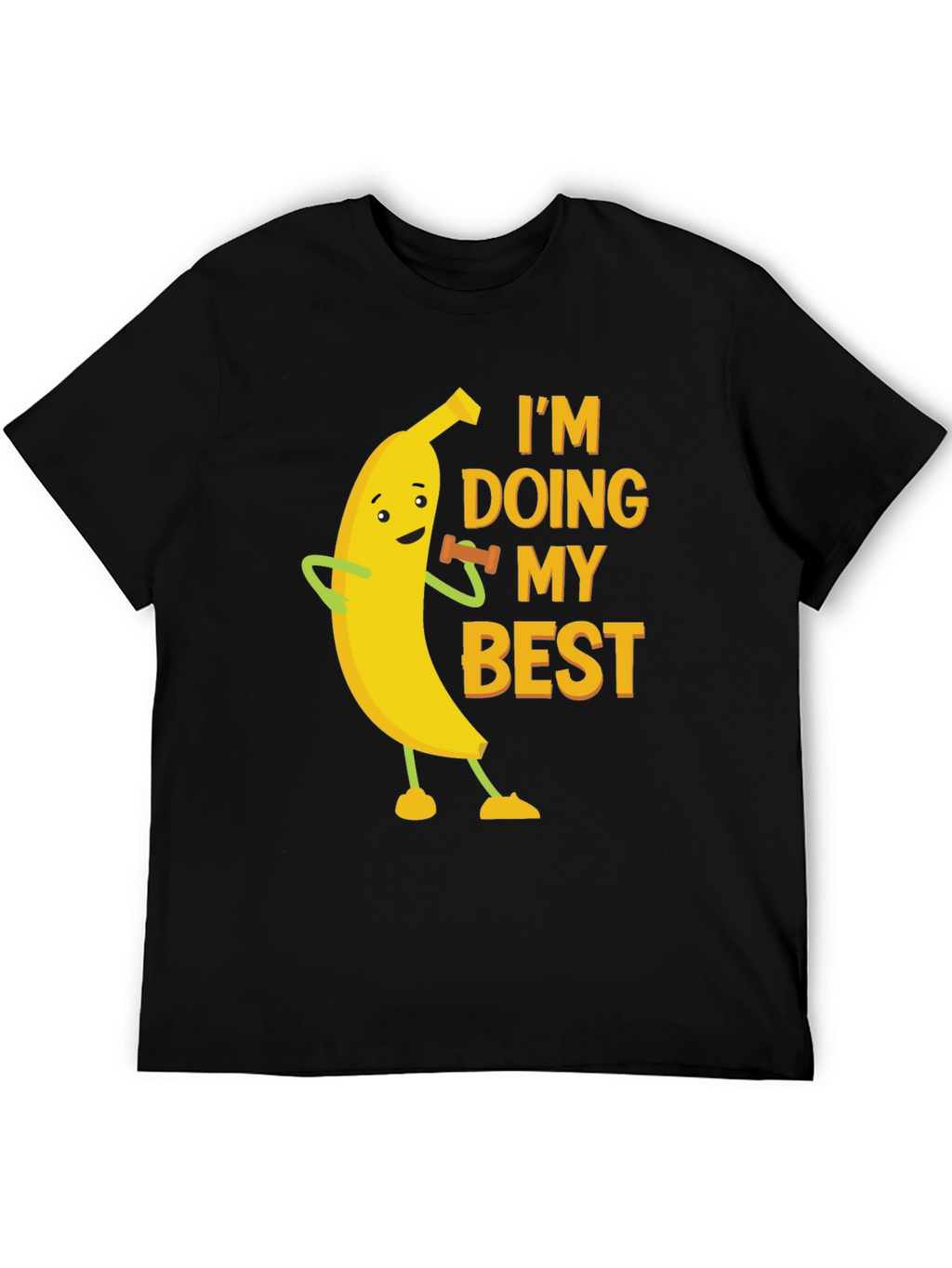Funny Banana Workout Graphic Tee